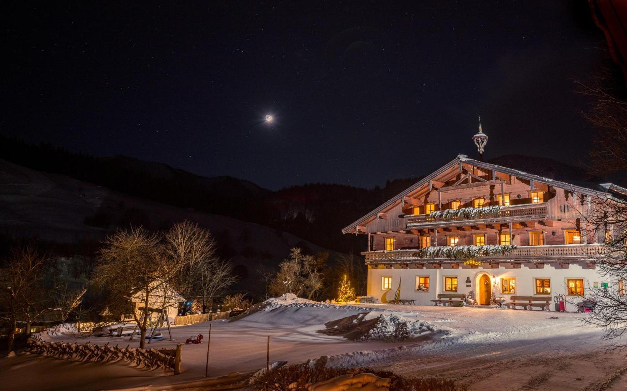 Erbhof Hinterrain Leogang Exterior foto
