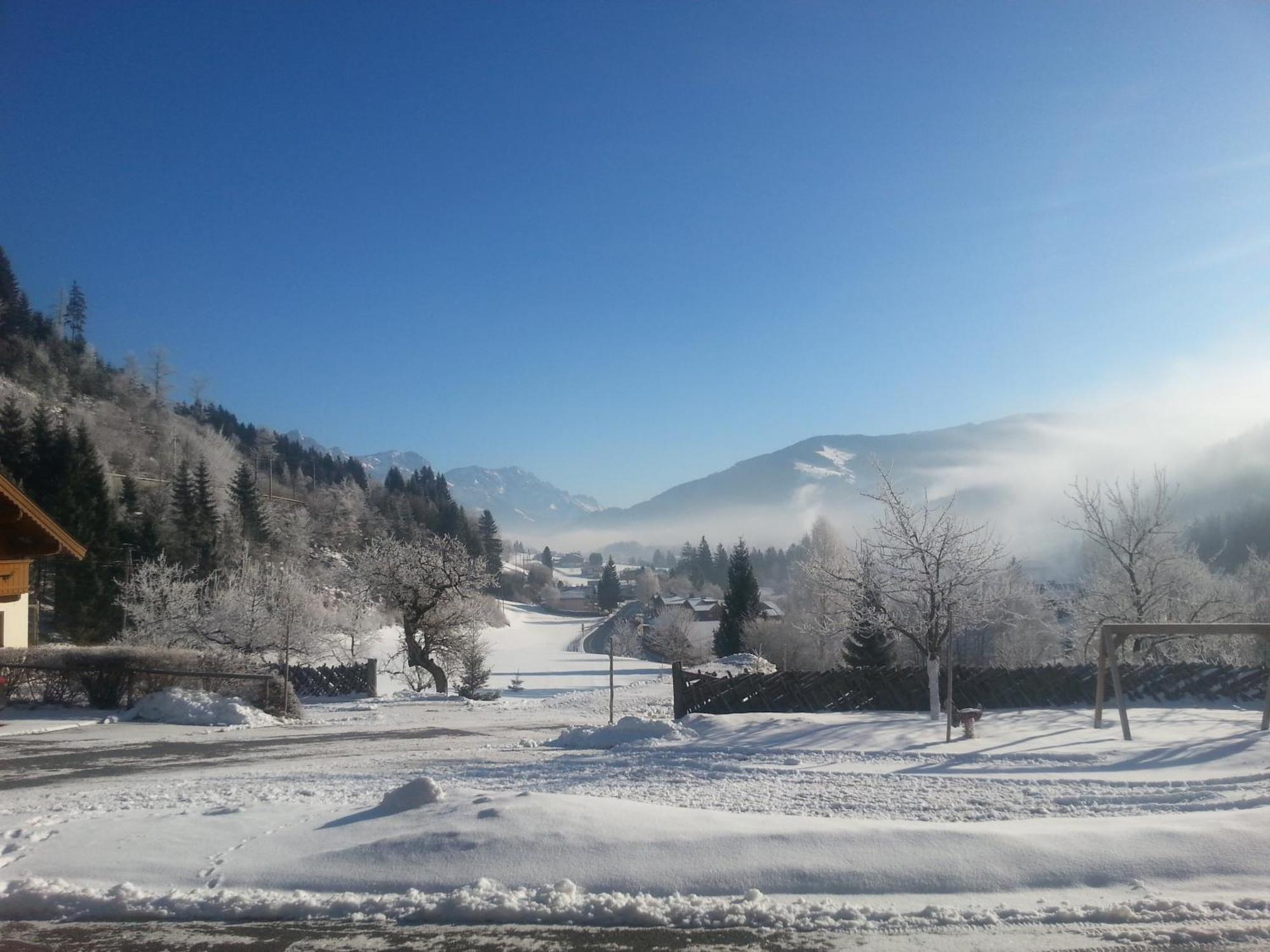 Erbhof Hinterrain Leogang Exterior foto